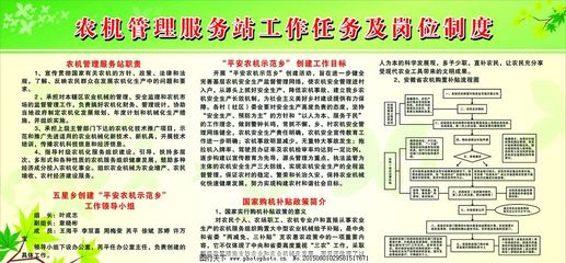 农机管理服务站职责 全方位保障农业机械服务，助力农业现代化