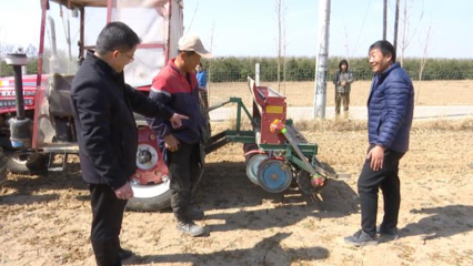 春潮涌 万象新 合水县农机服务保障护航春耕生产